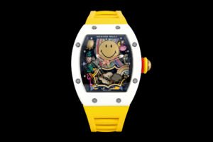 rm88 automatic tourbillon smiley is like a miniature amusement park inside, offering a lot of fun.