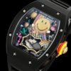 RM88 ceramic case, skeletonized dial with 3D display embellishments, tourbillon watch.