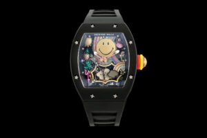rm88 automatic tourbillon smiley is like a miniature amusement park inside, offering a lot of fun.