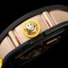 crown styled with a custom molded 3D smiley emblem / o-ring double seal