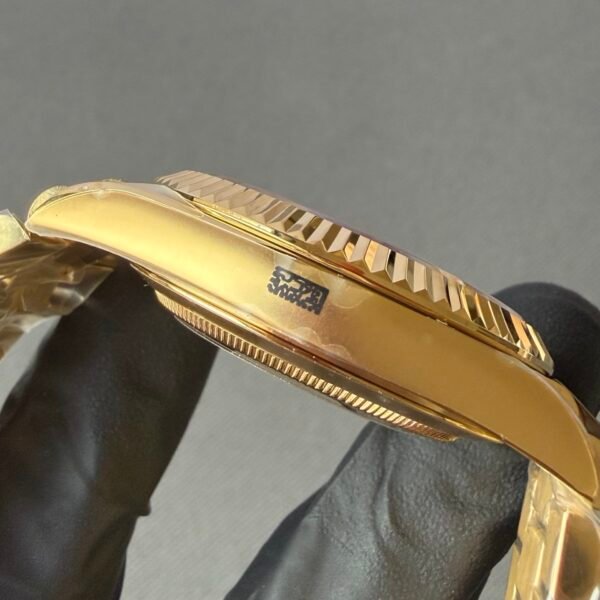 daydate 40 fluted bezel 18k yellow gold premium polished cbd factory