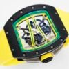 zf factory rm061 ceramic asymmetrical case skeleton watch