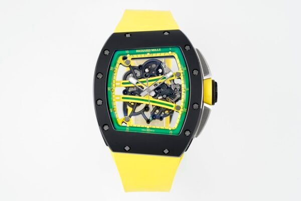 rm061 monochrome black & white edition asymmetric case super clone watch