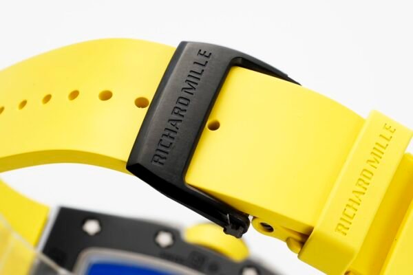 Dustproof premium rubber strap with titanium folding clasp