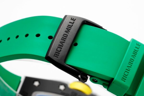 Dustproof premium rubber strap with titanium folding clasp Dustproof premium rubber strap with titanium folding clasp