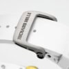 Dustproof premium rubber strap with titanium folding clasp Dustproof premium rubber strap with titanium folding clasp