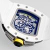 rm061 transparent case back perfectly showcases the details of the movement from every angle. rm061 transparent case back perfectly showcases the details of the movement from every angle.