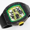 zf factory rm061 ceramic asymmetrical case skeleton watch