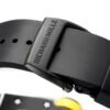 Dustproof premium rubber strap with titanium folding clasp