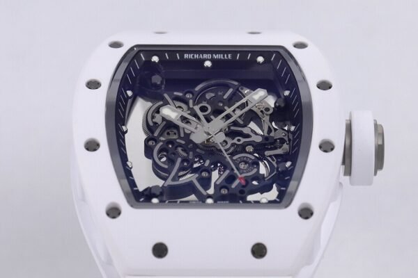 barba watson special edition all white skeleton dial