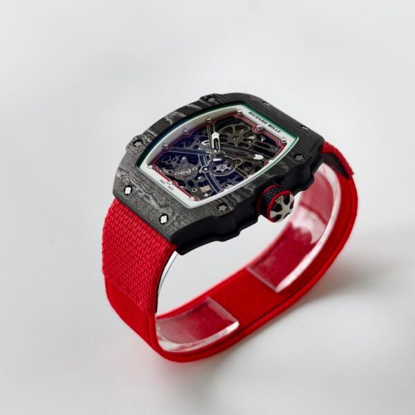 rm67-02 ultra thin skeleton sports watch