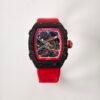 rm67-02 super clone watch ultra thin skeleton design