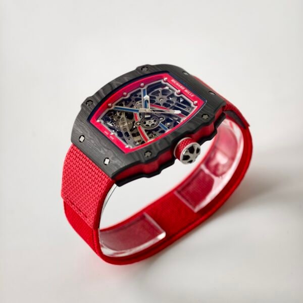 rm67-02 ultra thin skeleton sports watch