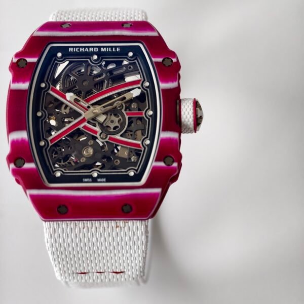 rm67-02 replica watch ultra thin skeleton design