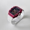 rm67-02 ultra thin skeleton sports watch