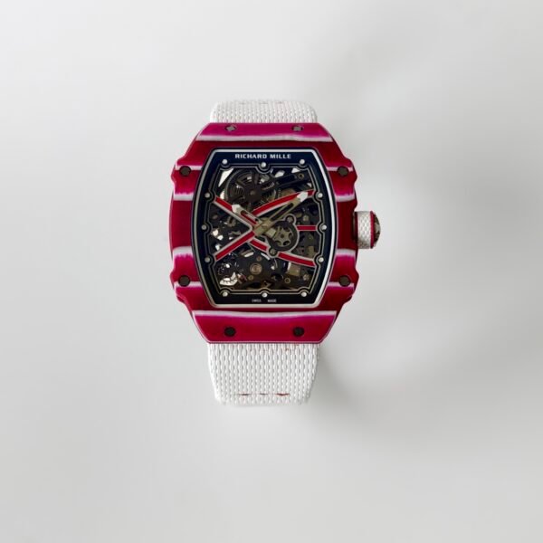 rm67-02 super clone watch ultra thin skeleton design
