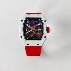 rm67-02 super clone watch ultra thin skeleton design