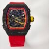 rm67-02 replica watch ultra thin skeleton design