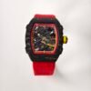 rm67-02 super clone watch ultra thin skeleton design
