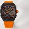 rm67-02 replica watch ultra thin skeleton design