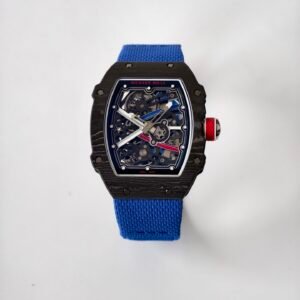 rm67-02 super clone watch ultra thin skeleton design