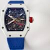 rm67-02 replica watch ultra thin skeleton design