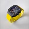 rm67-02 ultra thin skeleton sports watch