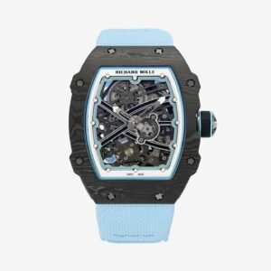 rm67-02 super clone watch ultra thin skeleton design