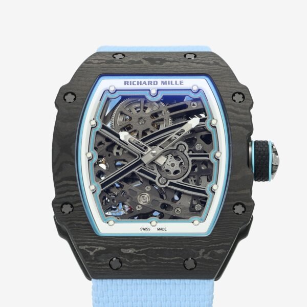 rm67-02 replica watch ultra thin skeleton design