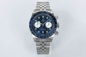 Black Bay Chrono Replica 41mm blue Front View.jpg Black Bay Chrono Replica 41mm blue Front View