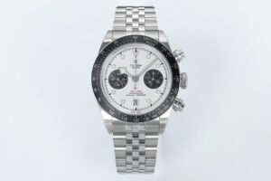 Black Bay Chrono Replica 41mm white Front View Black Bay Chrono Replica 41mm white Front View