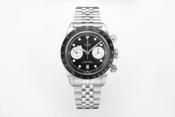 Black Bay Chrono Replica 41mm black Front View